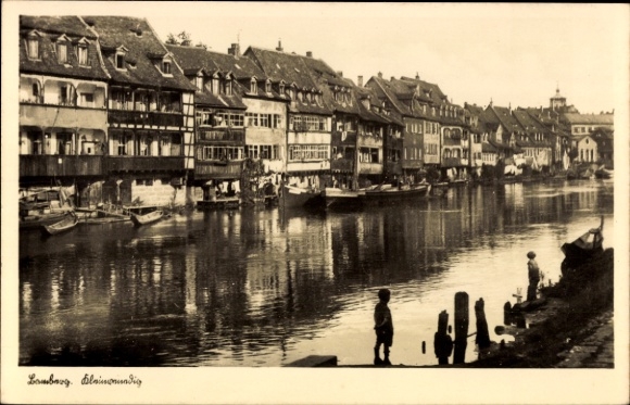 Ak Bamberg in Oberfranken, Klein Venedig