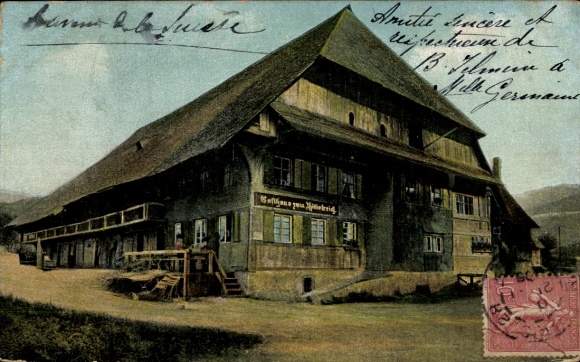 Ak Freiburg im Breisgau, Gasthof zum Himmelreich