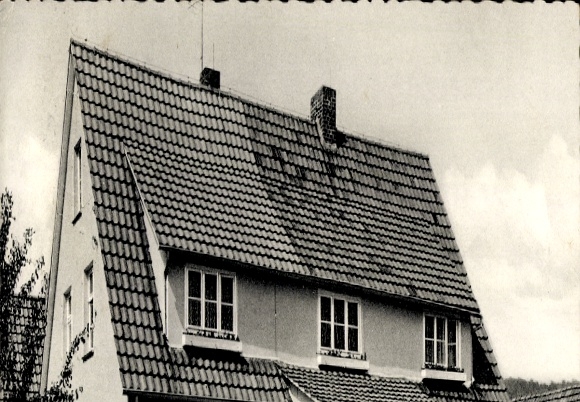 Postcard Veckerhagen Reinhardshagen on the Weser Hesse, Pension Paul
