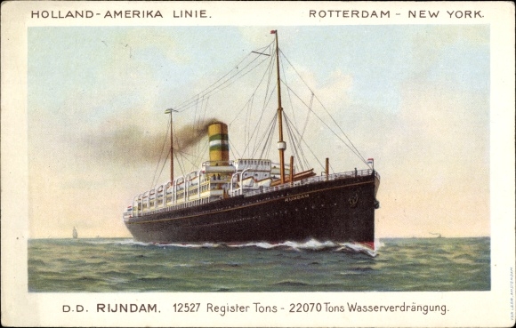 Artist PC Steamship Rijndam, HAL
