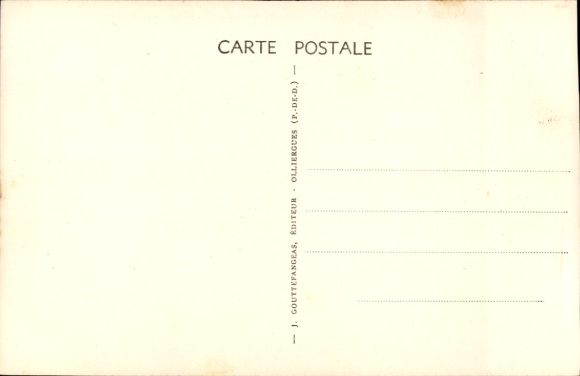 Postcard Issoire Puy de Dôme, Three Apostles, Capitals, Church, La Cène