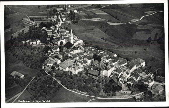 PC Perlesreut Lower Bavaria, aerial photo