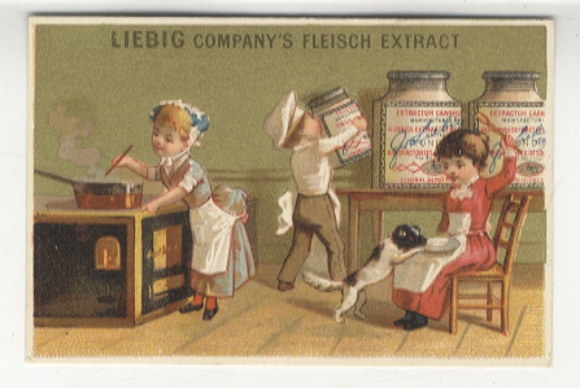 Liebig single picture A 19 S 80 genre pictures XI, picture 3, 1878
