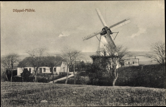 PC Dybbøl Düppel Denmark, Düppeler Mühle, windmill