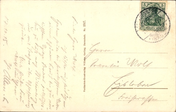 Postcard Freudenberg am Main Baden, Town Hall