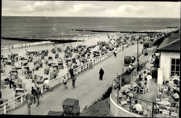 10 alte Ak Westerland auf Sylt, diverse Ansichten