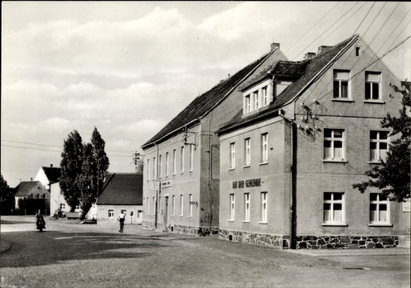 Ak Lüptitz Lossatal Saksen, cultureel centrum, gemeenteraad