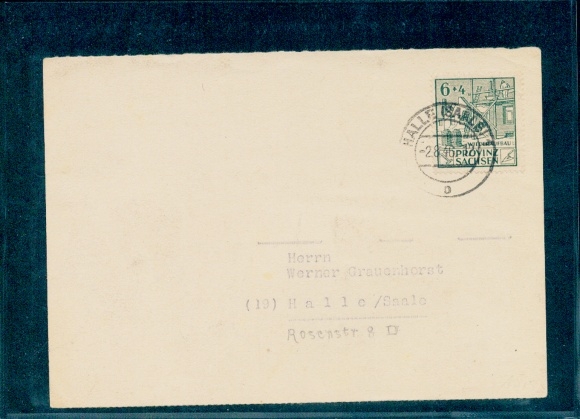 Michel No. 87 A on PC, OPD Province of Saxony