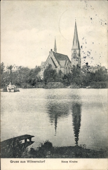 Ak Berlin Wilmersdorf, Neue Kirche