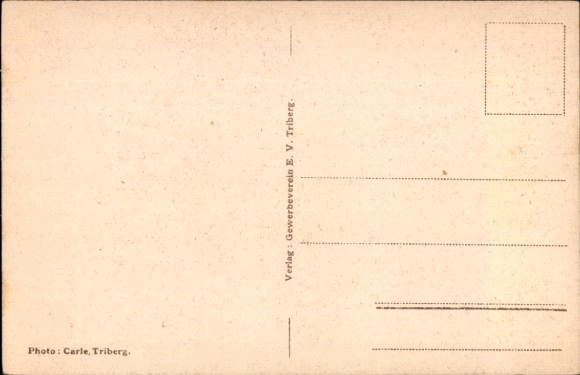 Postcard Triberg, Schnitzerseppstube, commercial hall, Schnitzerseppstube