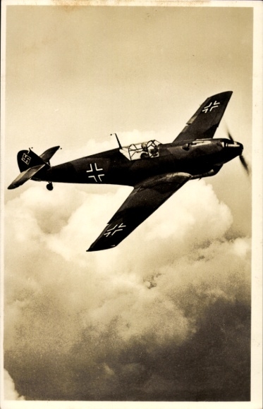 Ak Jagdeinsitzer Messerschmitt Me 109, Luftwaffe