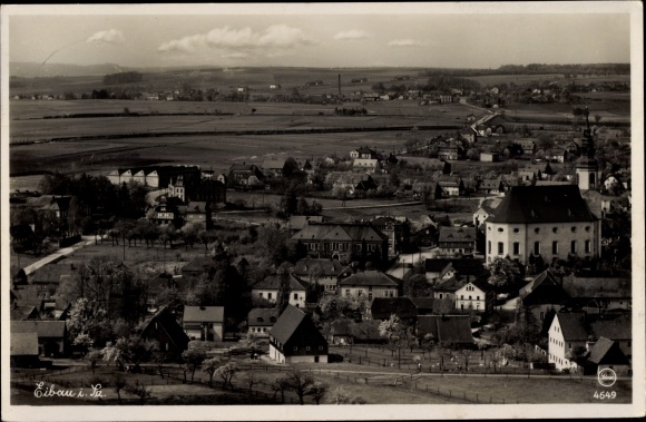 Ak Eibau Kottmar in der Oberlausitz, Ausblick vom Beckenberg