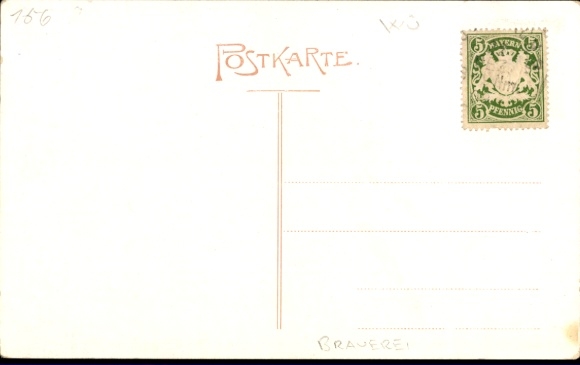 Artist Postcard Ochsenfurt am Main Lower Franconia, Bärenbräu
