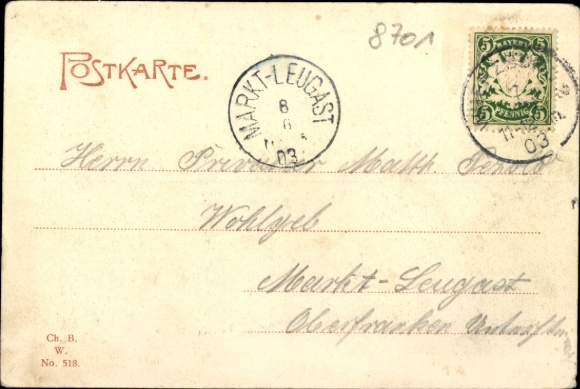 Postcard Veitshöchheim in Lower Franconia, Court Garden, Pegasus Group, Swans
