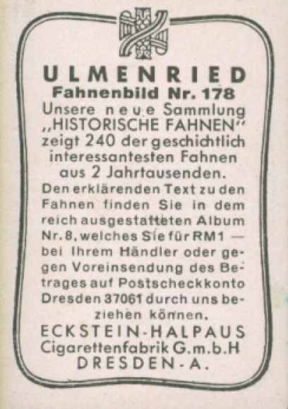 Collection picture Ulmenried flag picture No. 178, French battalion flag 1815 - 1830
