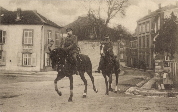 Battalion Commander of the Totenregiment in the West, WWI