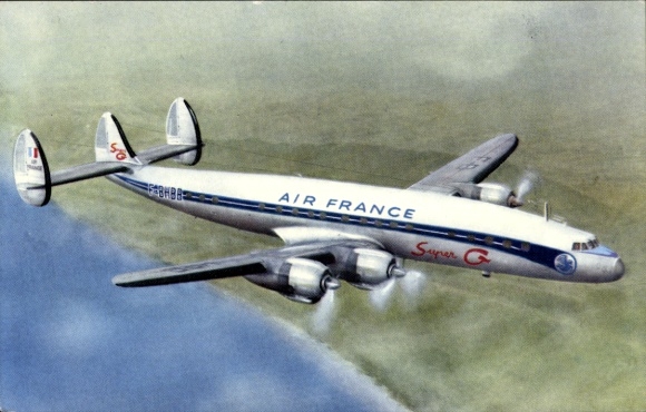 KP Francuski samolot pasażerski, Lockheed Super G Constellation, Air France