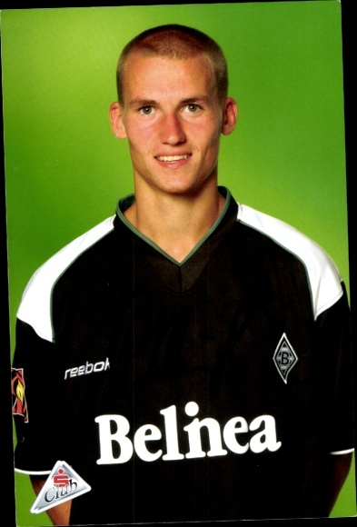 Autogrammkarte Fußballer Peer Kluge, Borussia Mönchengladbach, Autogramm