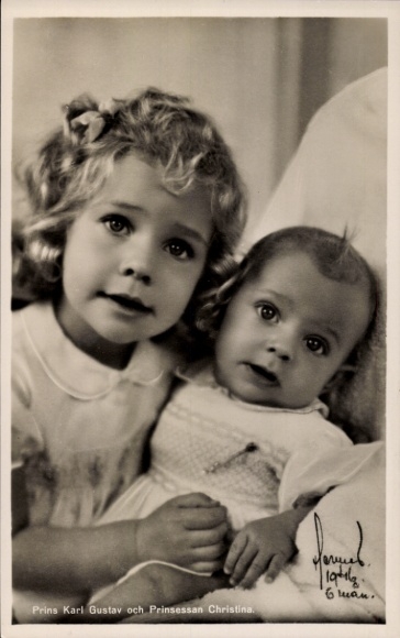 KP Książę Karl Gustav ze Szwecji, Księżniczka Christina, Portret