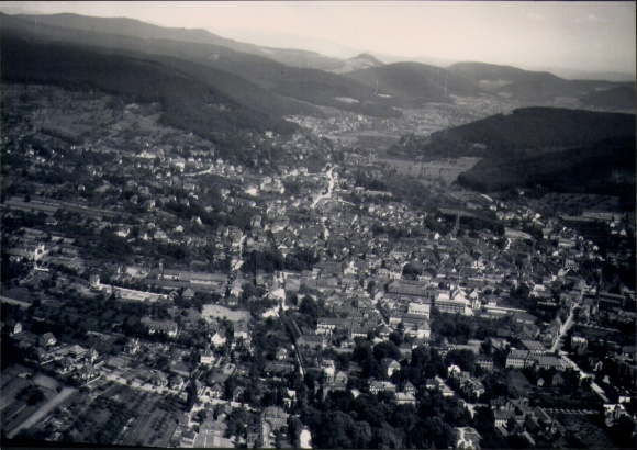 Foto Lahr in Baden Schwarzwald, Fliegeraufnahme