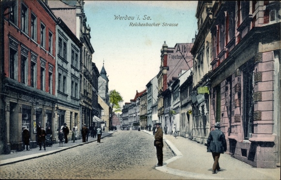 PC Werdau an der Pleiße in Saxony, Reichenbacher Straße