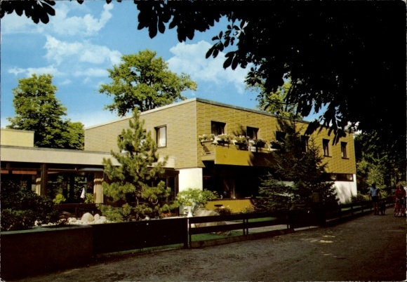 Postcard Berlin Wilmersdorf Grunewald Schildhorn, Haus Schildhorn, holiday hotel