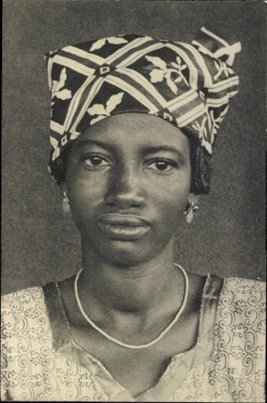 12 photos in the envelope, Oubangui-Chari