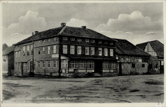 KP Mackenrode Uder w Eichsfeld w Turyngii, Inn Zum Deutschen Haus, Ferd. Wilkołak