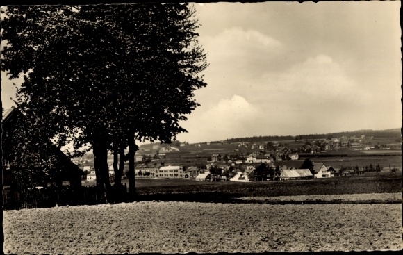 Postcard Hammerbrücke in Vogtland Sachsen, view of the village and surroundings