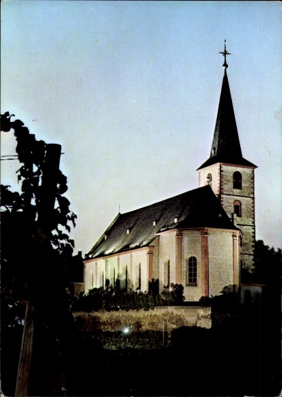 Ak Hochheim am Main, Kath. Kirche