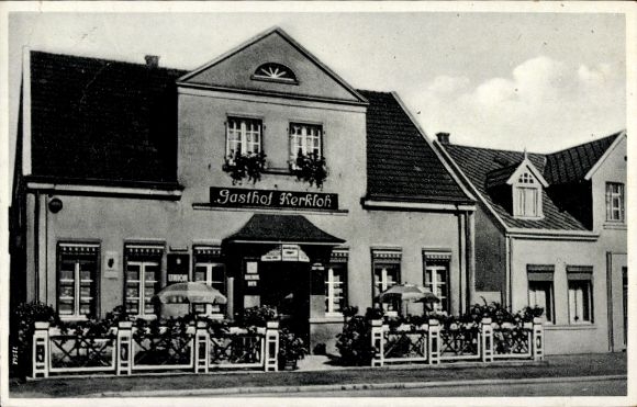 Ak Burgsteinfurt Steinfurt im Münsterland, Gasthof Kerkloh