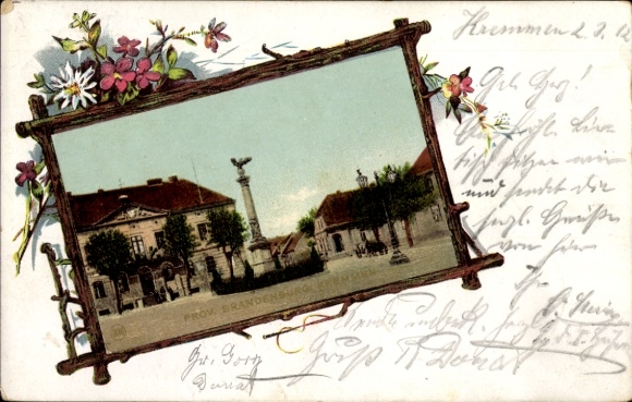 Passepartout PC Kremmen in der Mark, war memorial
