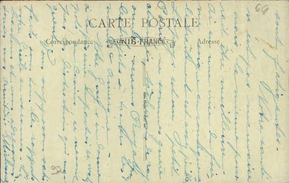 Postcard Garches Hauts de Seine, Boulevard de la Station