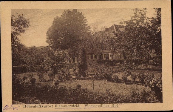 Ak Flammersfeld in de wijk Altenkirchen Westerwald, Westerwalder Hof