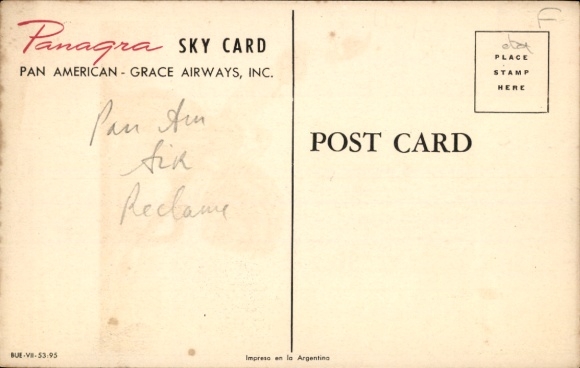 Artist Postcard Molina, Campos, Argentinian Gaucho waving airplane