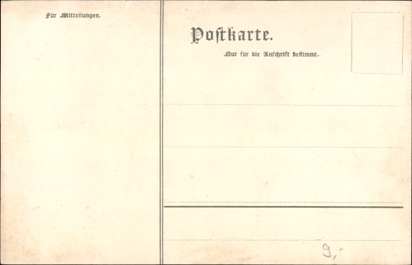 Artist Postcard Thoma, Hans, The Wanderer, Landscape