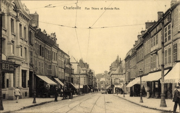 PC Charleville Mézières Ardennes, Rue Thiers, Grand'Rue