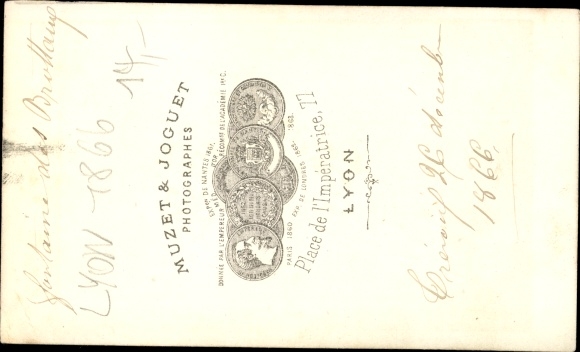 CdV Lyon Rhône, around 1866, Fontaine de Brottamp