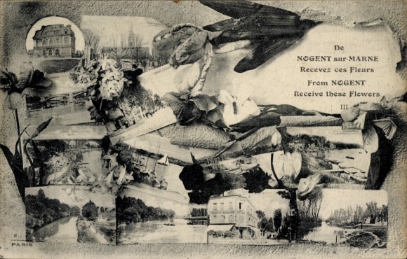 Ak Nogent sur Marne Val de Marne, Teilansichten