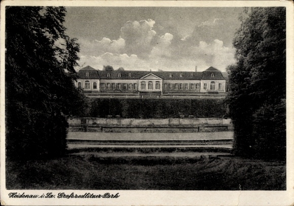 Ak Großsedlitz Heidenau in Saksen, kasteelpark Großsedlitz