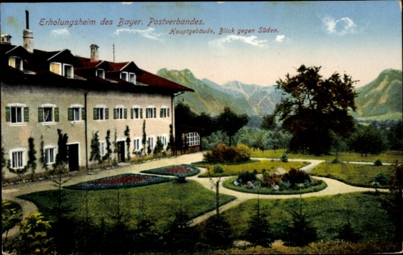Brannenburg in Upper Bavaria, recreation center of the Bavarian Postal Association