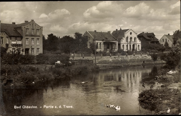 PC Bad Oldesloe in the district of Stormarn, lot on the Trave