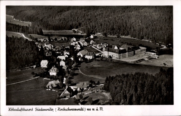 Ak Friedenweiler im Schwarzwald, Luftaufnahme