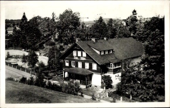 Postcard Schmiedefeld am Rennsteig Suhl Thuringia, spa park