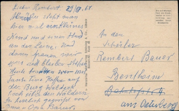 Leporello Postcard Bad Wildungen in Hesse, Georg Viktor Quelle, Friedrichstein Castle