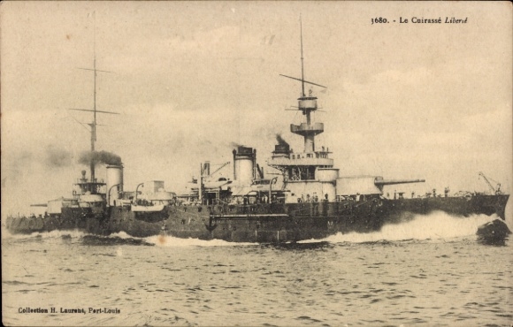 CPA Marine militaire, Le Cuirassé Liberté