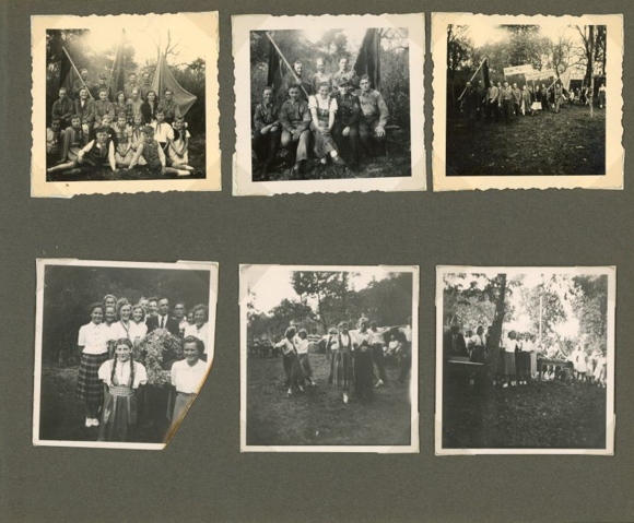Photo Album Lübz in Mecklenburg, Policeman KVP, FDJ, Germany Meeting Pentecost 1950, Berlin