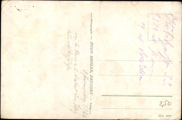 Postcard Stolpen in Sachsen, castle, Anna Constantia Imperial Countess von Cosel, basalt rock, birthplace
