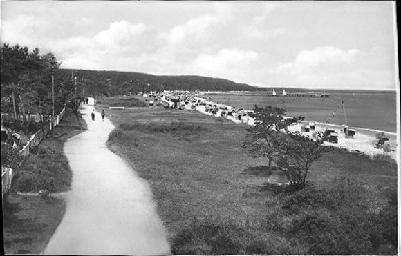 17 Negative Timmendorfer Strand, Kurhaus, Strand, von oben