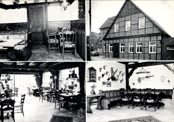 KP Gimbte Greven w Münsterland, stara gospoda Kaltefleiter, dom z muru pruskiego, Kirchstrasse 6